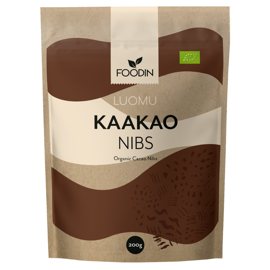 Foodin Kaakaonibs Luomu 200 g - integratoridirecthub.com