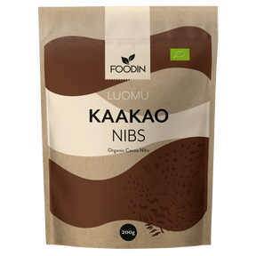 Foodin Kaakaonibs Luomu 200 g - integratoridirecthub.com