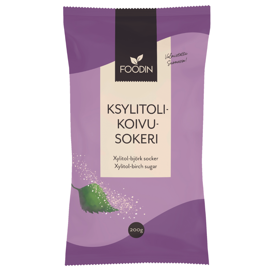 Foodin Koivusokeri 200 g - integratoridirecthub.com