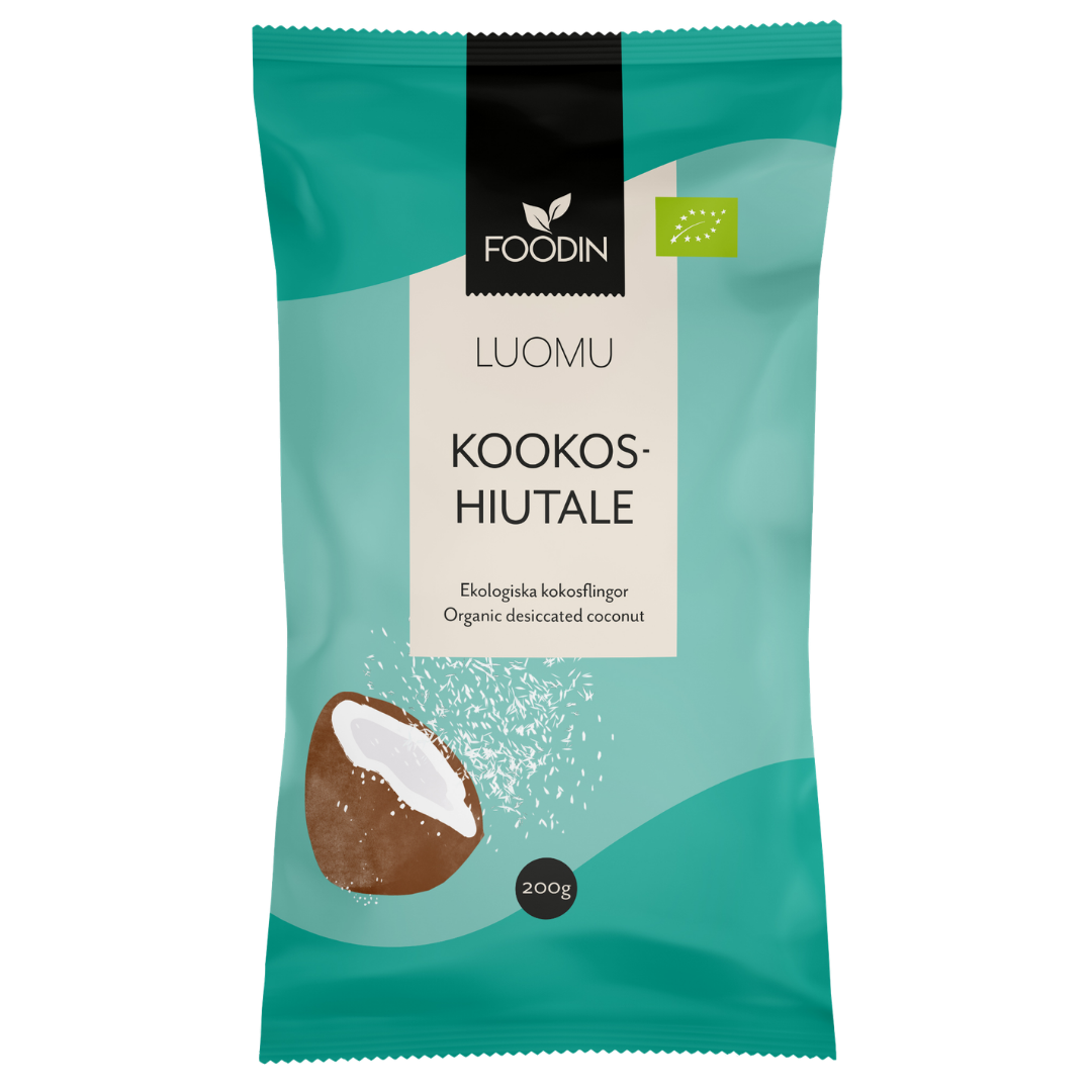 Foodin Kookoshiutale luomu 200 g - integratoridirecthub.com