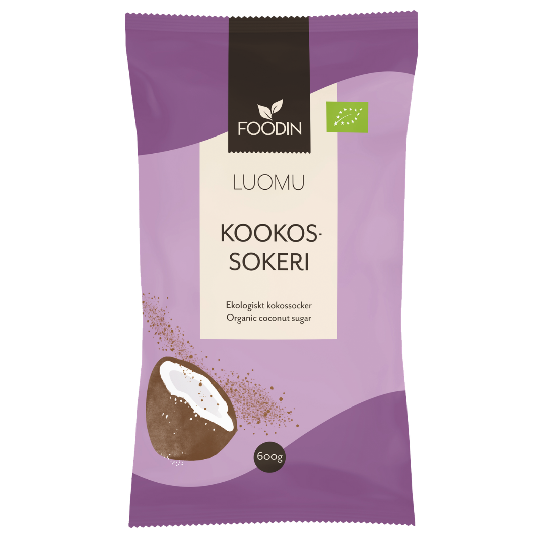 Foodin Kookossokeri 600 g - integratoridirecthub.com