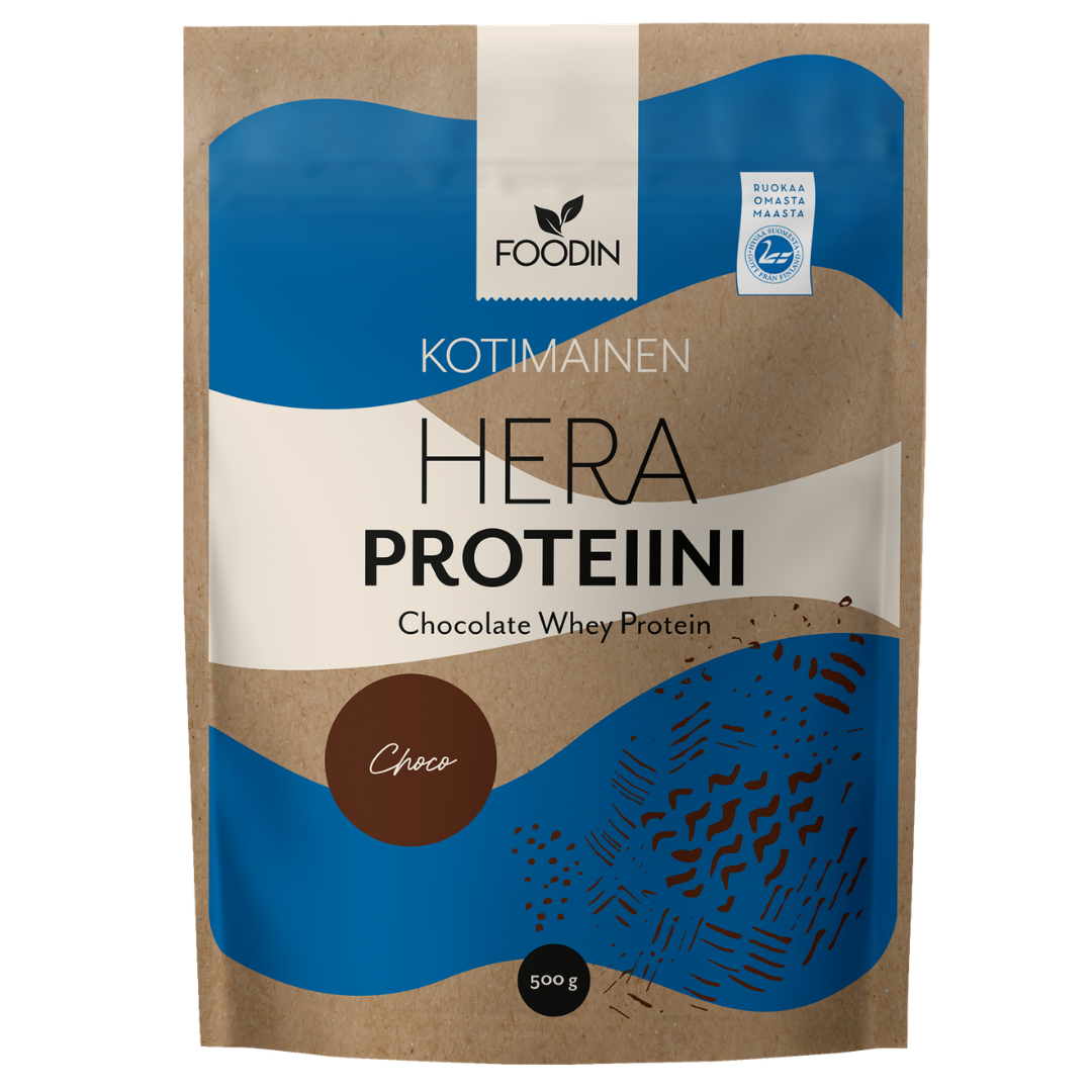 Foodin Kotimainen Heraproteiini Suklaa 500 g - integratoridirecthub.com