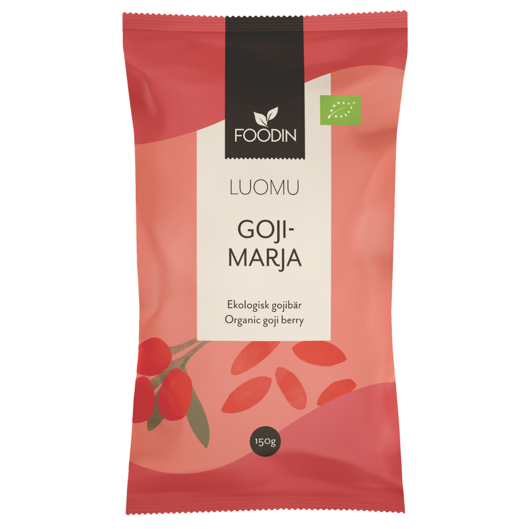 Foodin Goji - marja, Luomu 150 g - integratoridirecthub.com