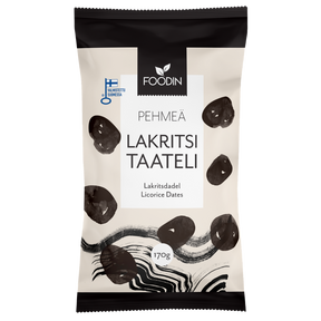 Foodin Lakritsitaateli Luomu 170 g - integratoridirecthub.com