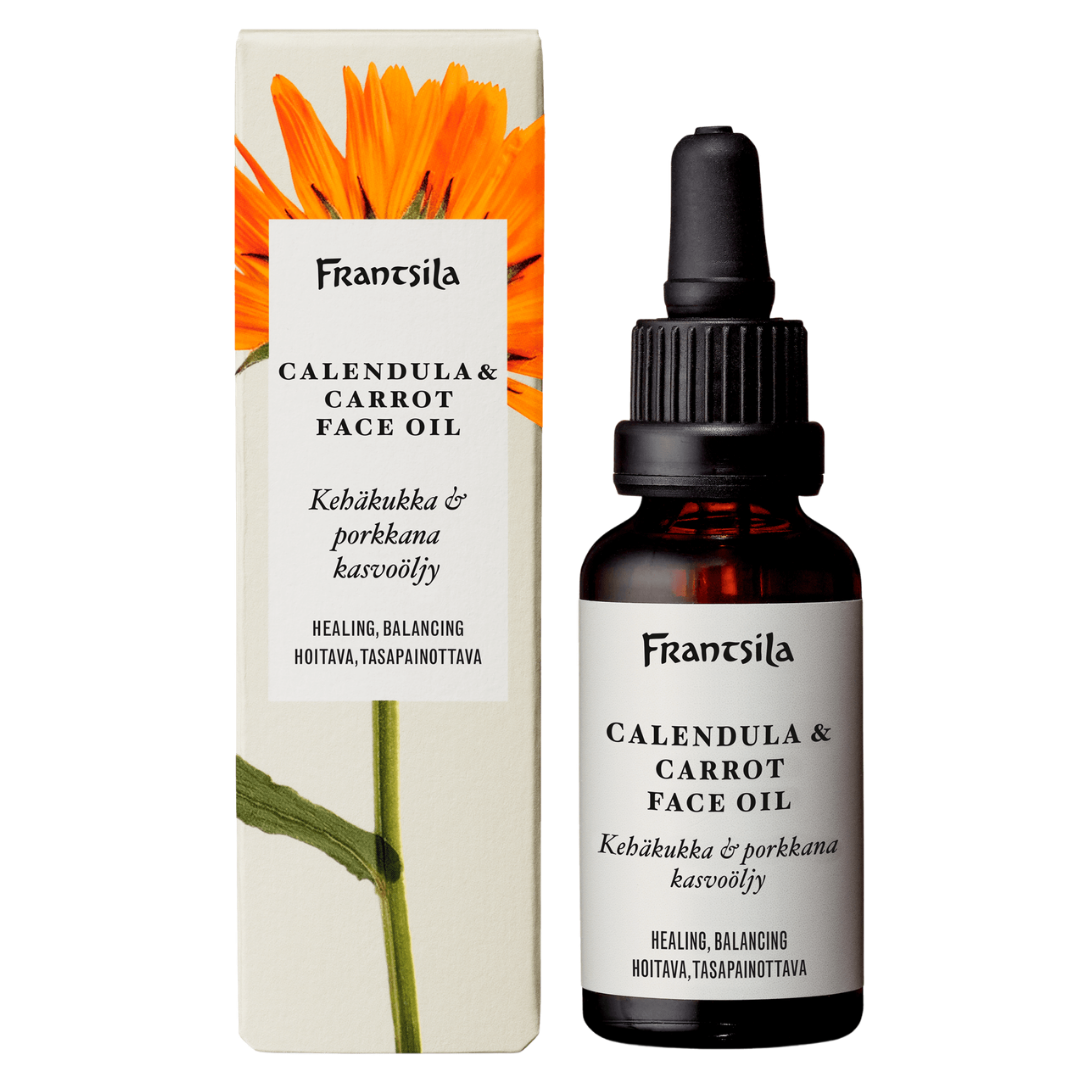 Frantsila Kehäkukka & Porkkana Kasvoöljy 30 ml - integratoridirecthub.com
