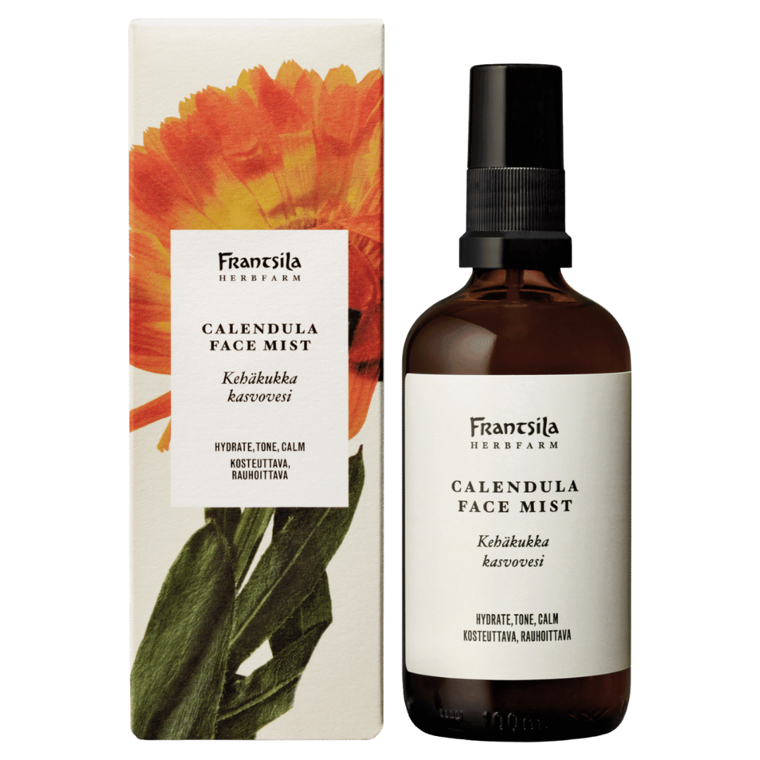 Frantsila Calendula Face Mist - Kehäkukka kasvovesi 100 ml - integratoridirecthub.com