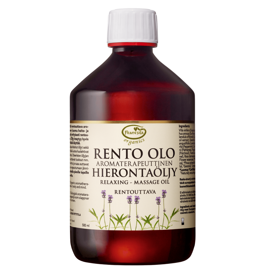 Frantsila Rento Olo Aromahierontaöljy 500 ml - integratoridirecthub.com