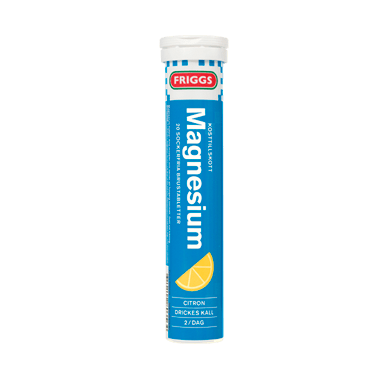 Friggs Magnesium Sitruuna poretabletti 20 poretablettia