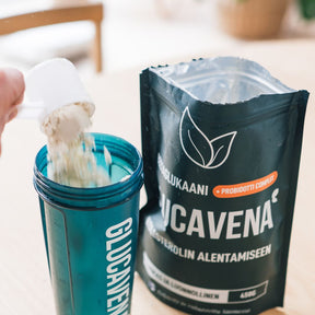 Glucavena, Beetaglukaani kolesterolin alentamiseen 450 g, maitohappobakteeriseos, suolisto, verensokeri, integratoridirecthub.com
