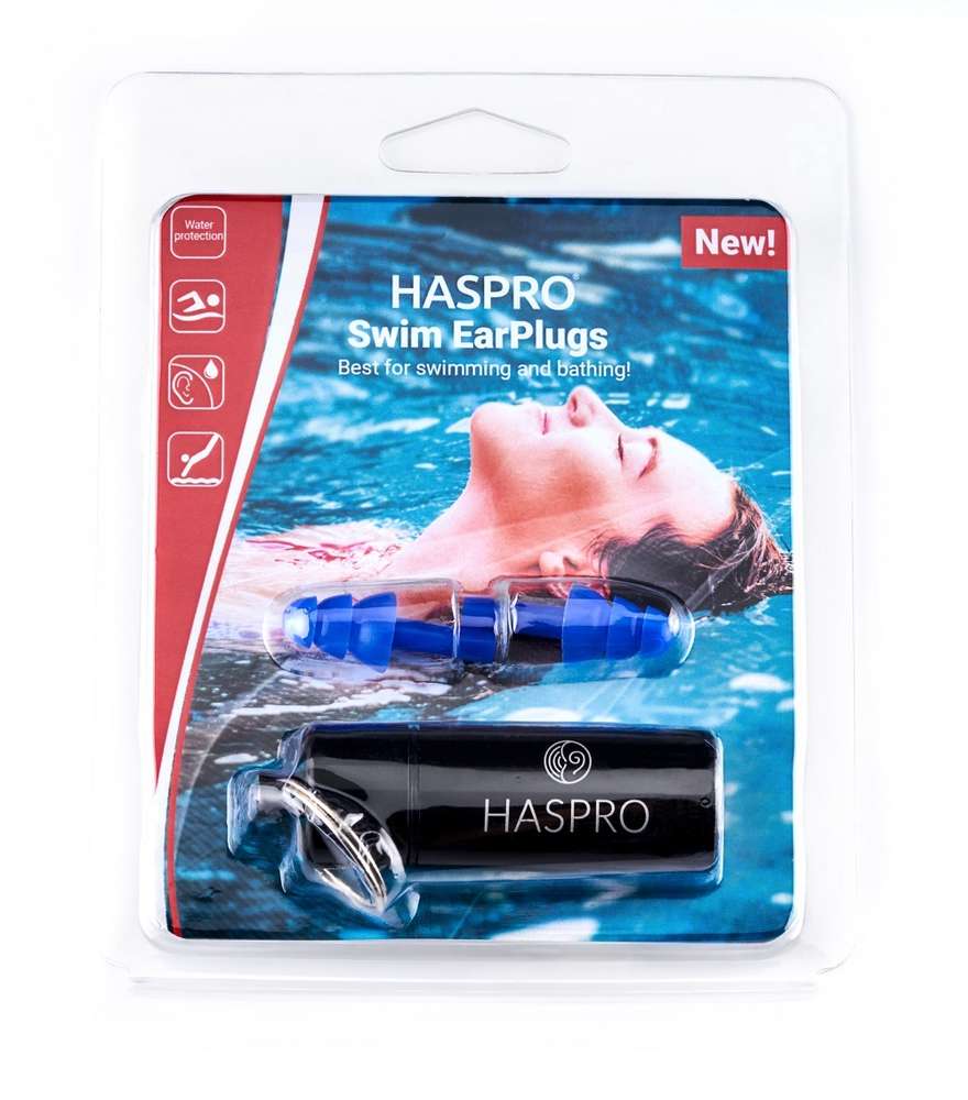 Haspro Swim EarPlugs - Uimakorvatulpat 1 pari - integratoridirecthub.com