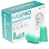 Haspro Universal Earplugs - Korvatulpat 10 paria - integratoridirecthub.com