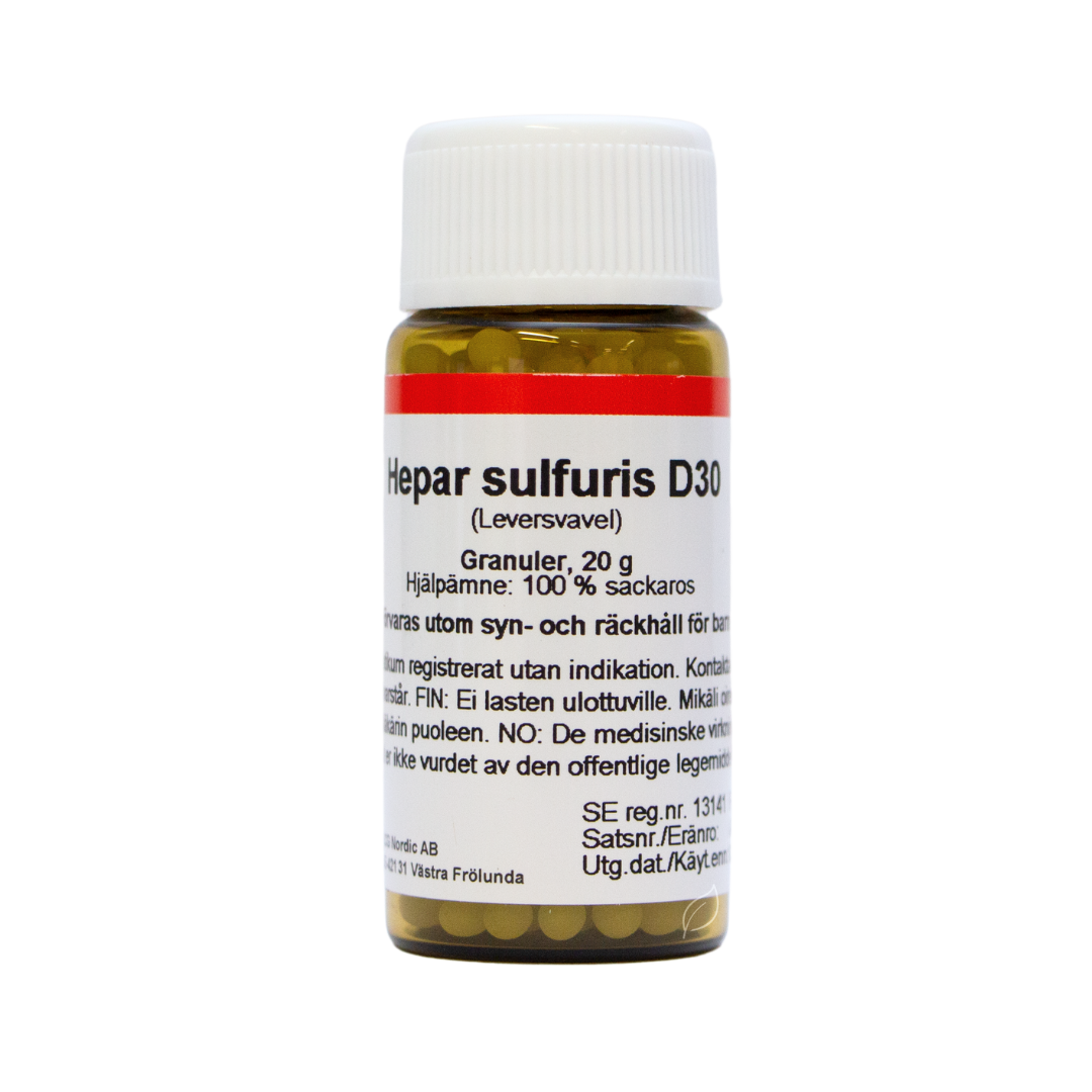 Hepar sulfuris D30 H247FIN - integratoridirecthub.com