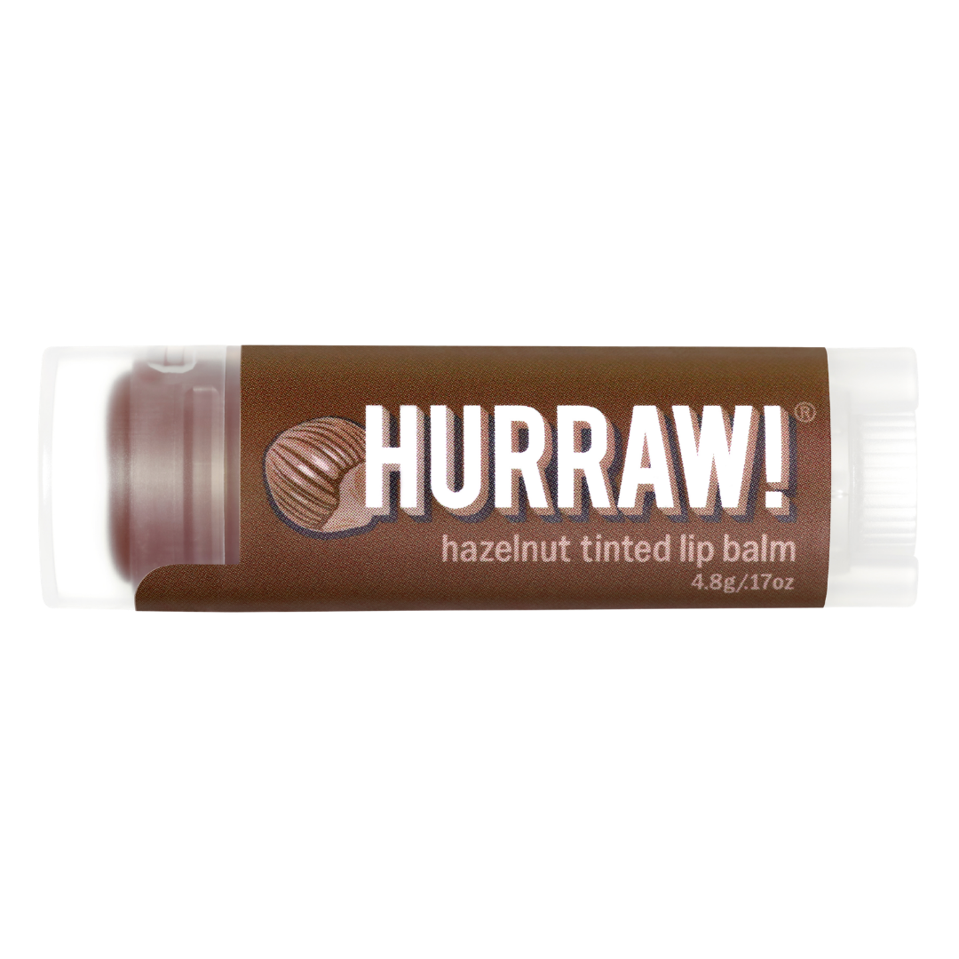 Hurraw! Hazelnut Tinted Lip Balm - Sävyttävä huulivoide 4,8 g - integratoridirecthub.com