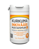 Kurkuma Inkivääri-Mustapippuri + C 60 kaps.