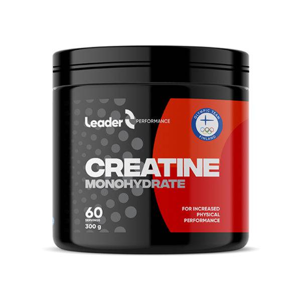 Leader Creatine Monohydrate - Kreatiinimonohydraatti 300 g - integratoridirecthub.com