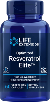 Life Extension Optimized Resveratrol Elite 60 kaps. - integratoridirecthub.com