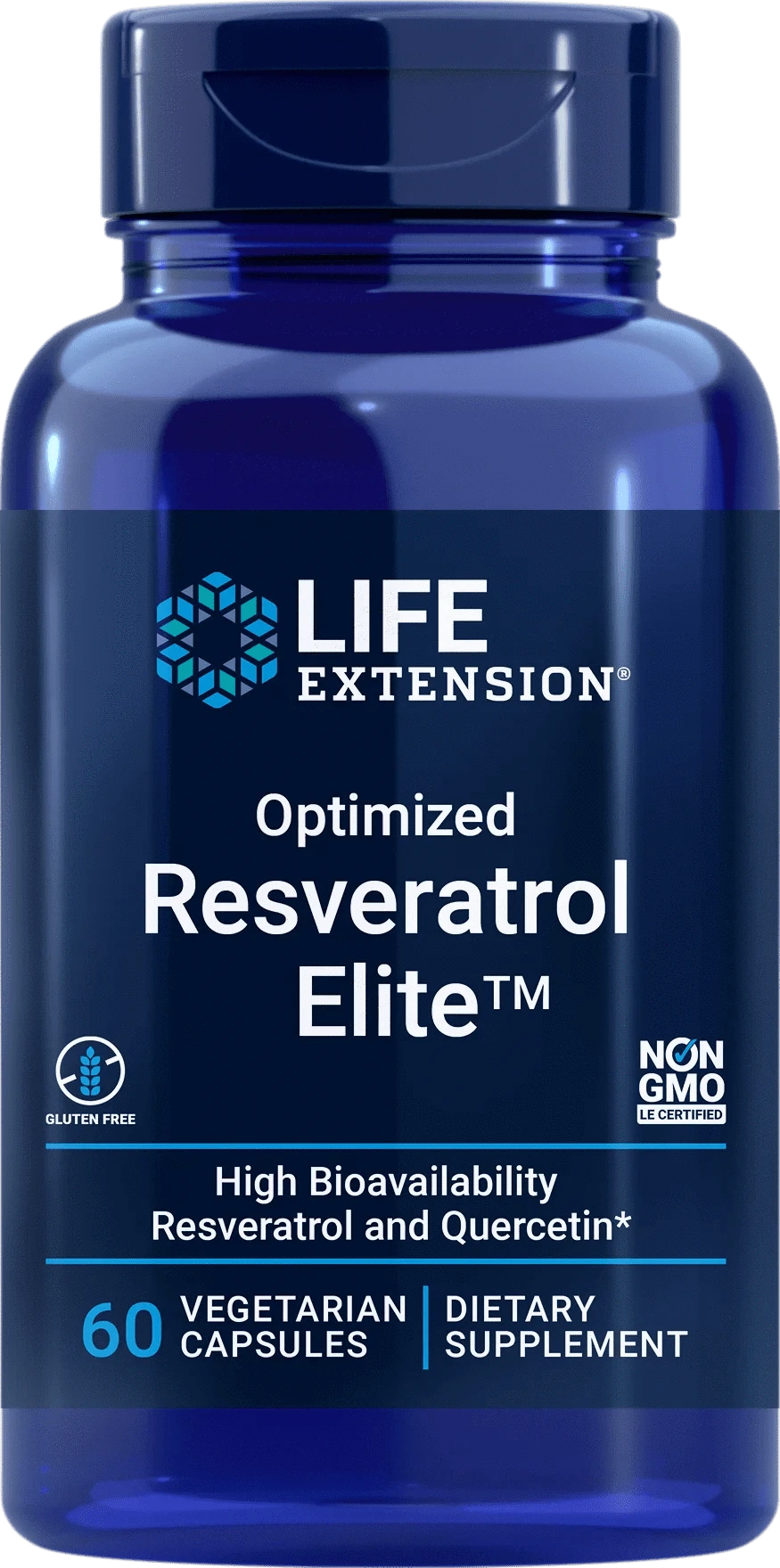 Life Extension Optimized Resveratrol Elite 60 kaps. - integratoridirecthub.com