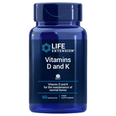 Life Extension Vitamins D and K 60 kaps. - integratoridirecthub.com