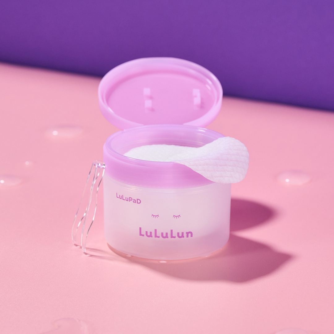LuLuLun LuLuPad Sebum & Pore Care, kasvovesilaput, 100 ml, 50 lappua, integratoridirecthub.com