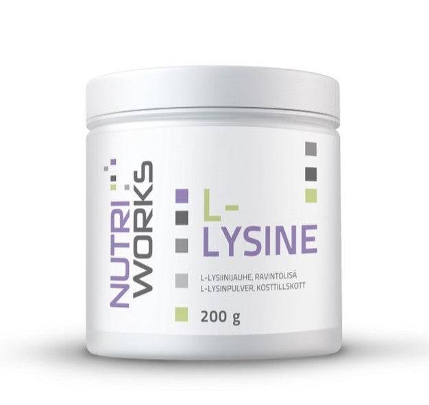 Nutri Works L-Lysine 200 g - integratoridirecthub.com