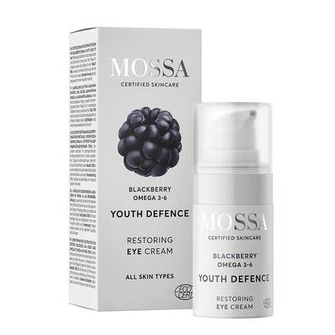 Mossa Youth Defence Restoring silmänympärysvoide - Karhunvatukka 15 ml - integratoridirecthub.com