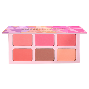MOIRA Blossom & Adore Face Palette - Poskipunapaletti kuusi sävyä