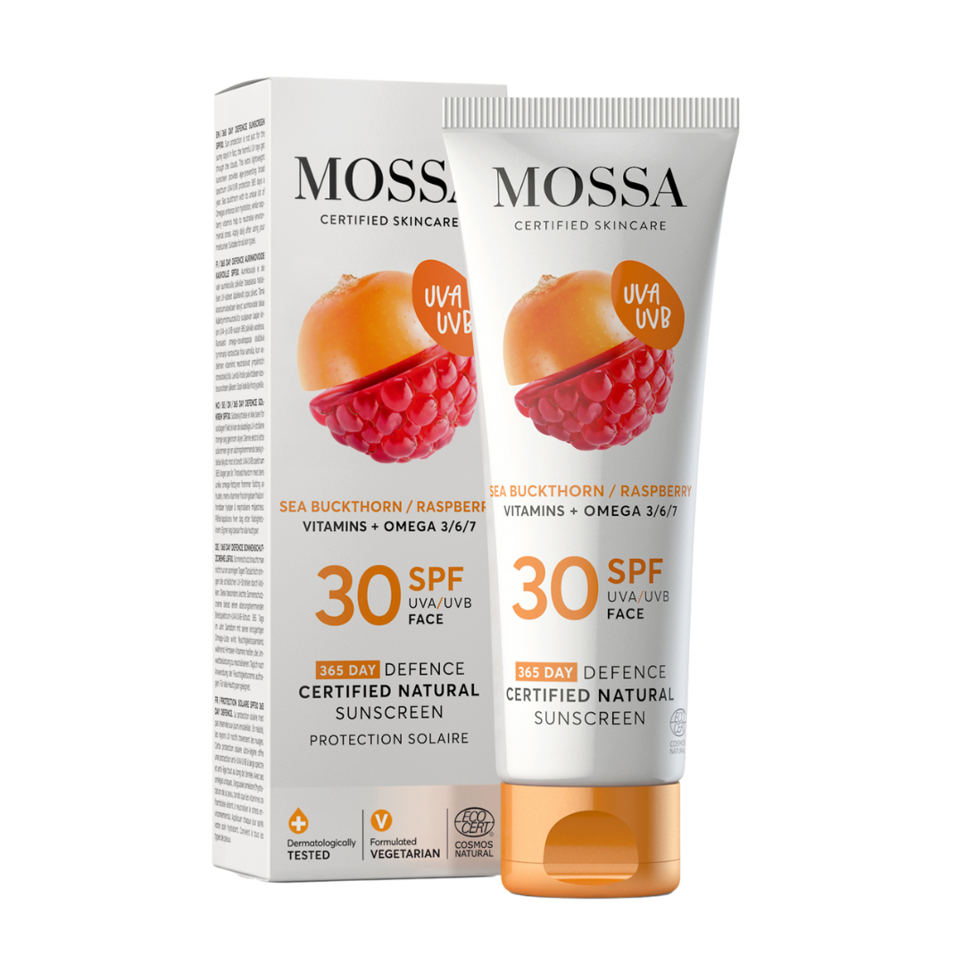 Mossa 365 Days Defence - Aurinkosuojavoide kasvoille SPF30 - integratoridirecthub.com