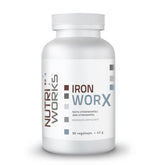 Nutri Works Iron Worx - Rauta-vitamiinikapseli 90 kaps. - integratoridirecthub.com
