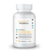Nutri Works Strong Ginseng - Ginsengjuuriuutekapseli 60 kaps. - integratoridirecthub.com