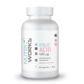 Nutri Works Folic Acid 400 µg - Foolihappokapseli 90 kaps. - integratoridirecthub.com