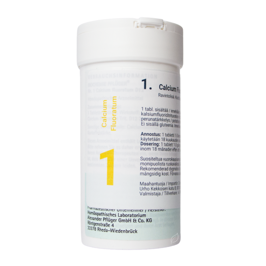 Pflüger Nro 1 Calcium Fluoratum - Solusuola 400 tbl. - integratoridirecthub.com