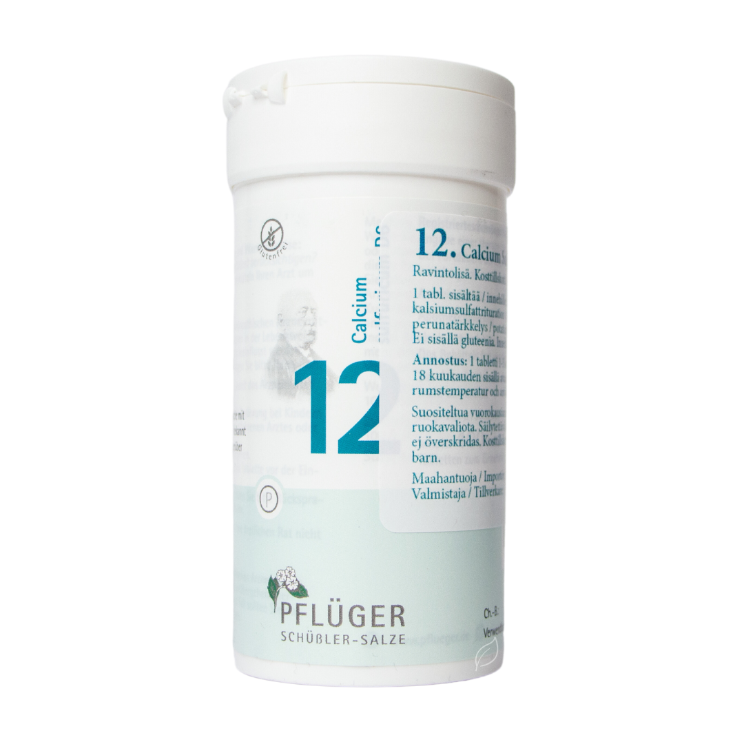 Pflüger Nro 12 Calcium Sulfuricum - Solusuola 400 tabl. - integratoridirecthub.com
