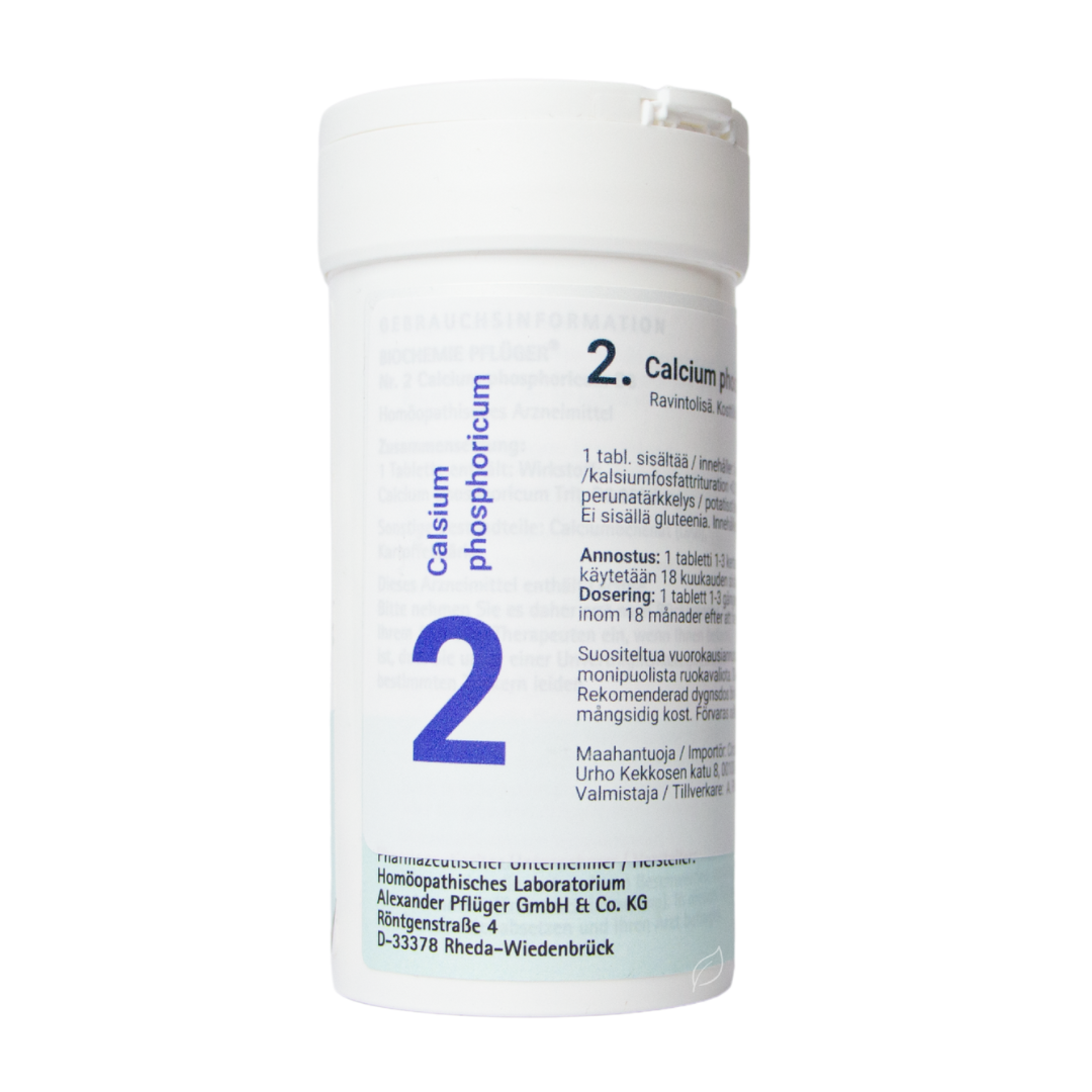 Pflüger Nro 2 Calcium Phosphoricum - Solusuola 400 tabl - integratoridirecthub.com