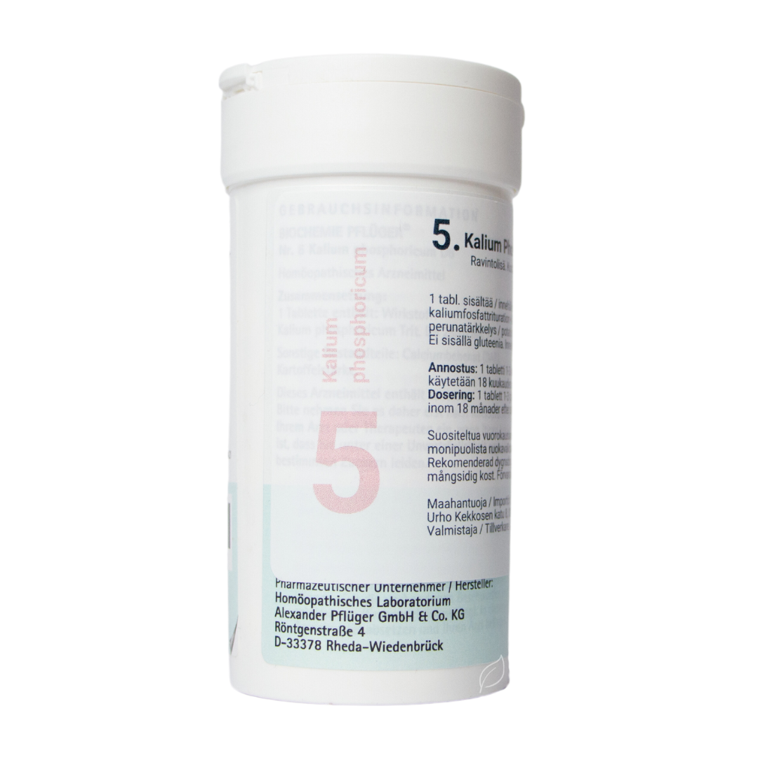 Pflüger Nro 5 Kalium Phosphoricum - Solusuola 400 tabl - integratoridirecthub.com