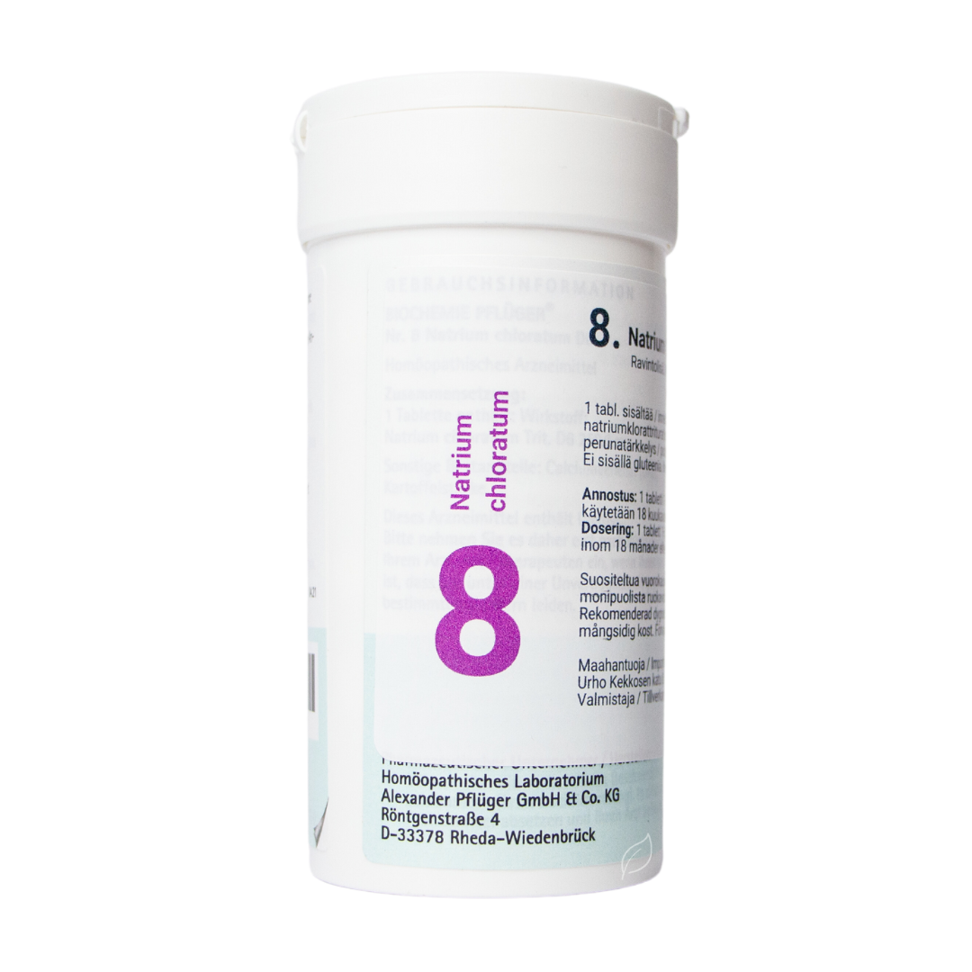 Pflüger Nro 8 Natrium Chloratum - Solusuola 400 tabl. - integratoridirecthub.com