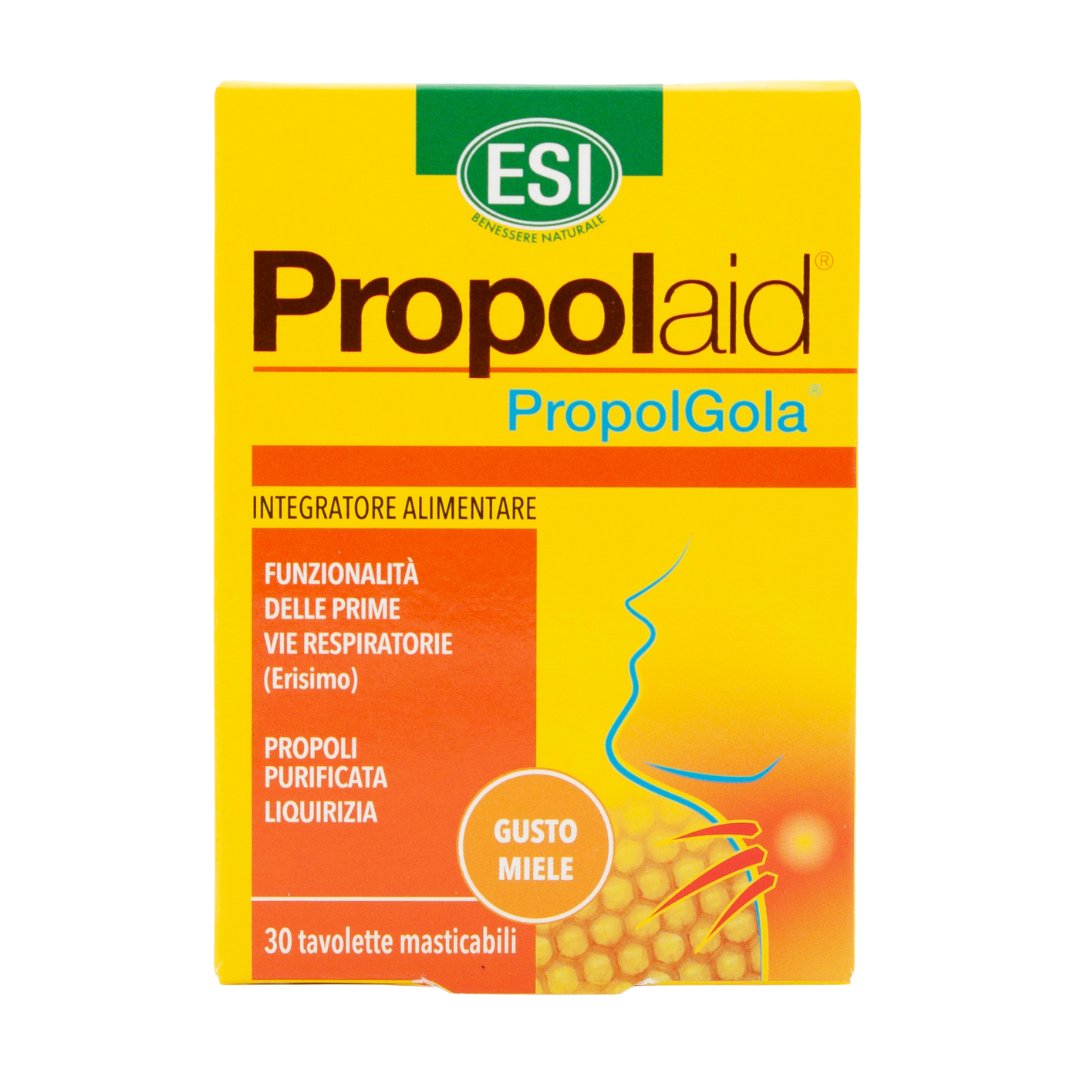 ESI Propolaid imeskelytabletit - Hunaja 30 kpl - integratoridirecthub.com