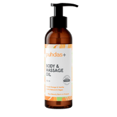 Puhdas+ Body & Massage Oil - Vartalo & Hierontaöljy appelsiini ja vanilja 150 ml - integratoridirecthub.com