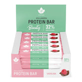 Puhdistamo Kollageeni Protein Bar Vadelma TUKKUPAKKAUS 24 x 30g - integratoridirecthub.com