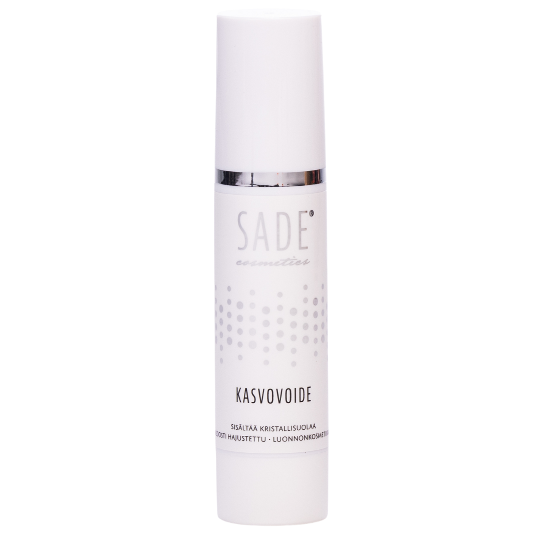 Sade Kasvovoide 50 ml kosteuttava ja ravitseva kosteusvoide, sopii herkälle iholle, integratoridirecthub.com