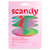 Scandy Glow Game: Strong Brightening Sheet Mask, kirkastava kangasnaamio, 1 kpl, integratoridirecthub.com