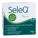 Seleq - L-selenometioniinitabletti - orgaaninen seleeni 100 µg 60 tabl. - integratoridirecthub.com