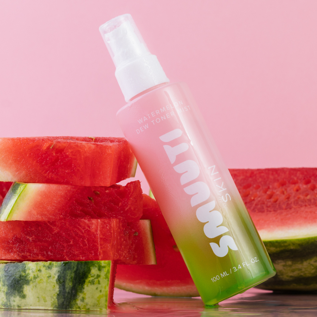 Smuuti Skin Watermelon Dew Toner Mist - Kasvosuihke 100 ml kasvovesi koostumus kosteuttava vesimeloni integratoridirecthub.com