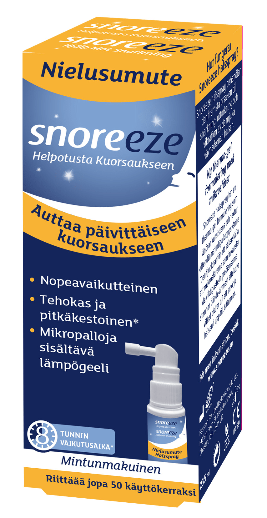 Snoreeze Nielusumute 23,5 ml - integratoridirecthub.com