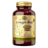 Solgar Kangavites Tropical Punch - Pureskeltava monivitamiini lapsille 120 tabl.