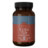 Terranova CoQ10 100 mg complex - Ubikinoni-kasvivalmiste 50 kaps.
