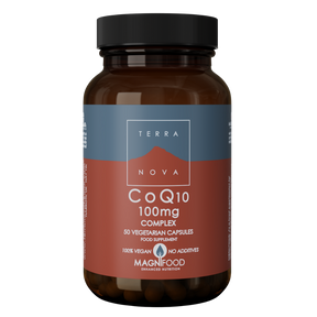 Terranova CoQ10 100 mg complex - Ubikinoni-kasvivalmiste 50 kaps.