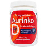 Terveyskaista Aurinko D 100 µg 75 kaps. - integratoridirecthub.com