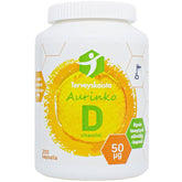 Terveyskaista Aurinko D 50 µg 200 kaps. - integratoridirecthub.com