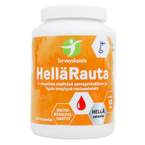 Terveyskaista HelläRauta 50 mg 120 kaps.