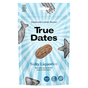 True Dates Salty Liquorice - Taatelimakeinen Salmiakki 100 g - integratoridirecthub.com